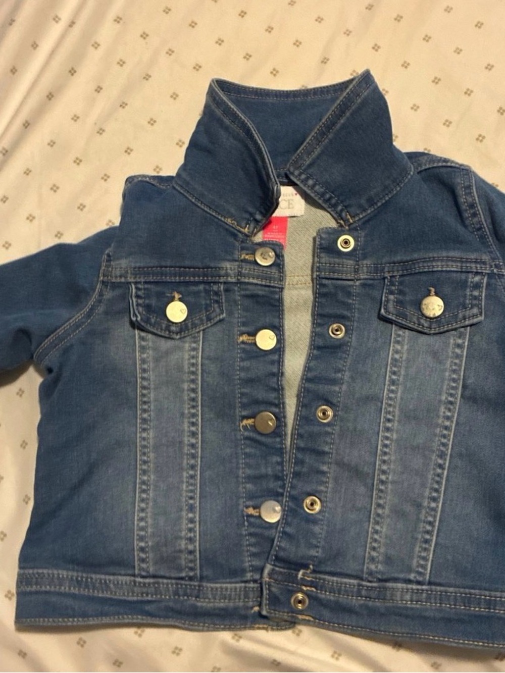 The Children's Place Dark Blue Denim Jean Jacket
